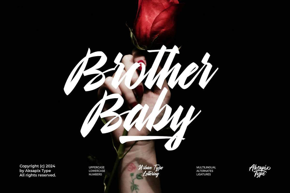 Routherghost - Urban Type Lettering, a Handwritten Font by Aksapix Studio (Photo 2 of 11)
