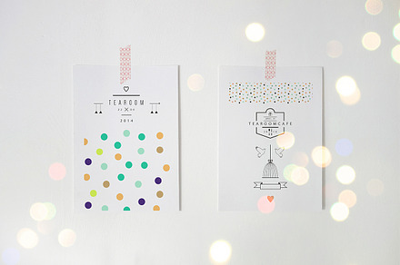 18 templates of invitations VECTOR, a Card Template by Lera Efremova