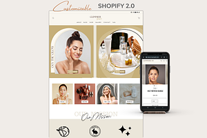 Glimmer Luxe | shopify website