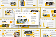 Mental Health - Google Slides, a Presentation Template by Iqsiart Studio (Thumbnail 1 of 3)