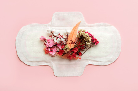 Concept of menstruation, a Health & Medical Photo by esthermm