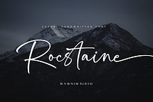 Rocstain Casual Handwritten Font