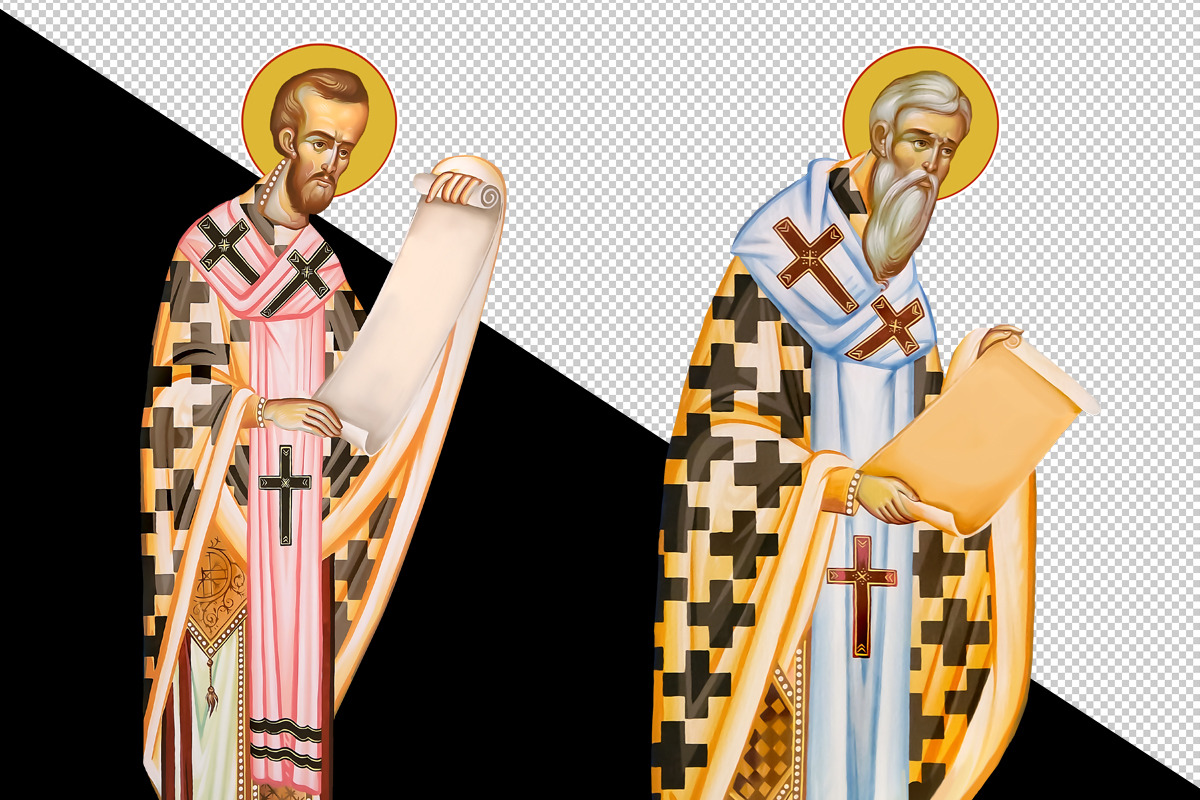 Saints, a Decorative Illustration by Julia_Raketic (Photo 2 of 3)
