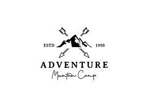 Mountain Adventure Logo Design, a Branding & Logo Template by AlvinStd