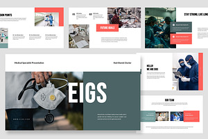 Eigs : Wellness Brand Google Slides, a Presentation Template by Punkl Camp