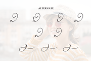 Calistha Calligraphy | Script Font, a Handwritten Font by Scratchones (Thumbnail 8 of 9)