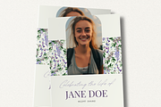 Funeral Program Template Set I Canva, an Invitation Template by The Social Stuff (Thumbnail 1 of 10)