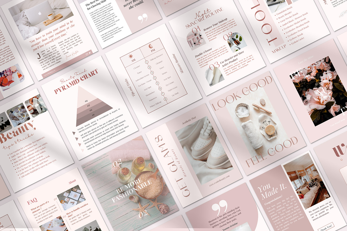 Instagram Beauty Series Creator, a Social Media Template by Analogi Studio