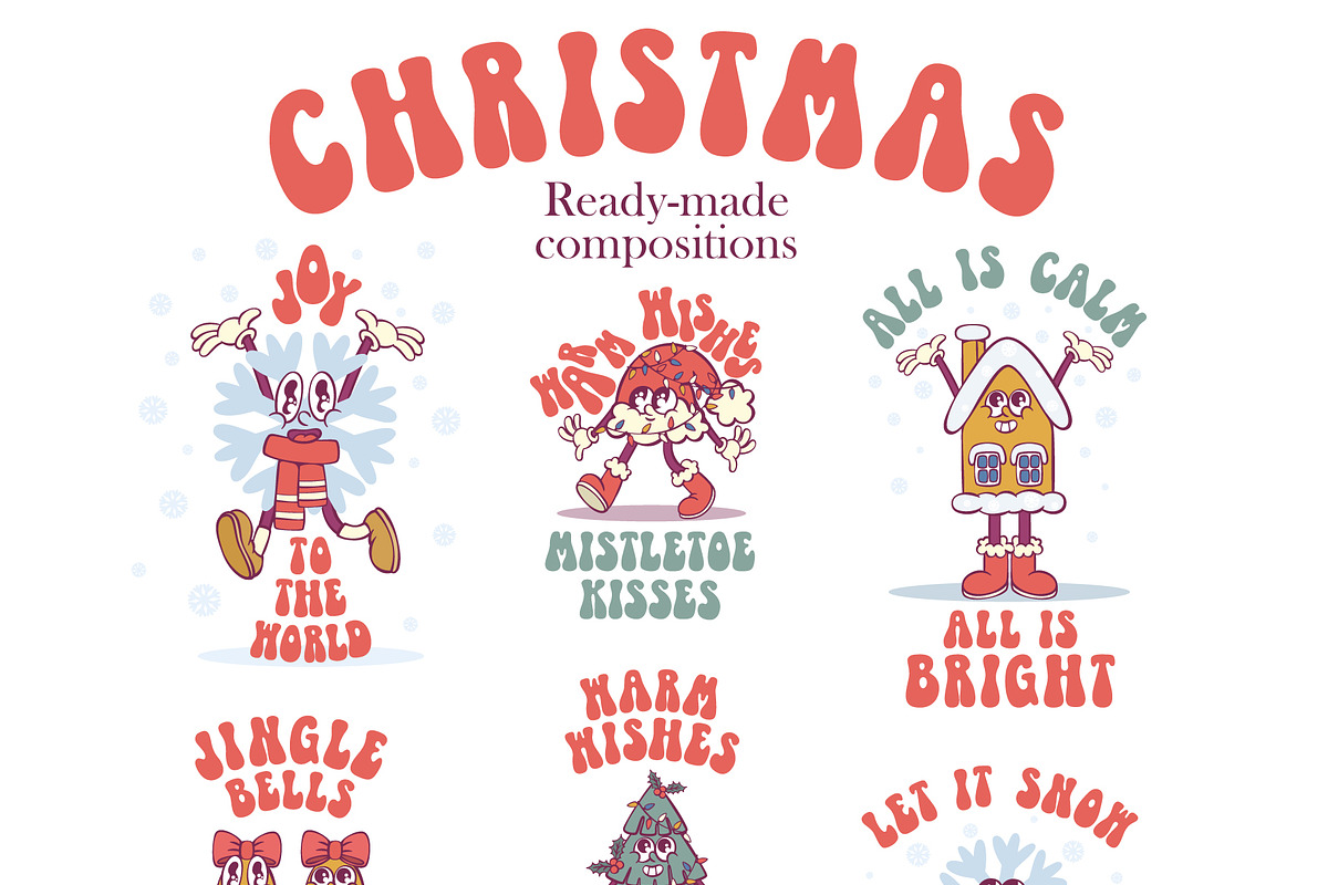 Christmas Mascot Creator, an Illustration by Anastasiya Klempach (Photo 9 of 11)