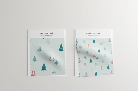 Christmas Tree Seamless Pattern pdf, a Pattern Graphic by PatternLab.