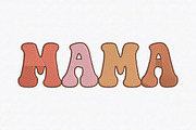 Mama Embroidery Design, an Illustration by CraftArtStudio (Thumbnail 1 of 4)