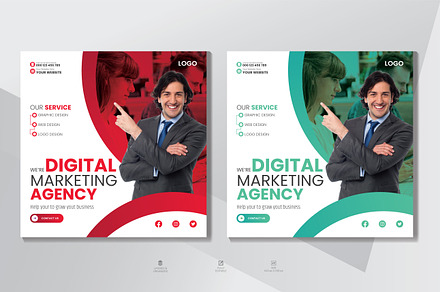 Business Instagram Post, a Poster Template by OctaFlex