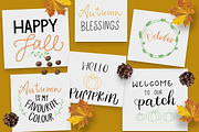 Autumn lettering and illustrations, an Illustration by Art pages (Thumbnail 7 of 13)