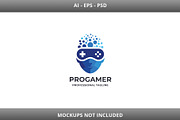 Professional Gamer Logo, a Branding & Logo Template by Design_Planet (Thumbnail 2 of 3)