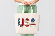 USA Faux Patchwork PNG, a Seasonal Illustration by Canvas Craft (Thumbnail 4 of 6)