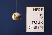 Mockup poster with a dining table, a Print Template by FilL239 (Thumbnail 5 of 18)