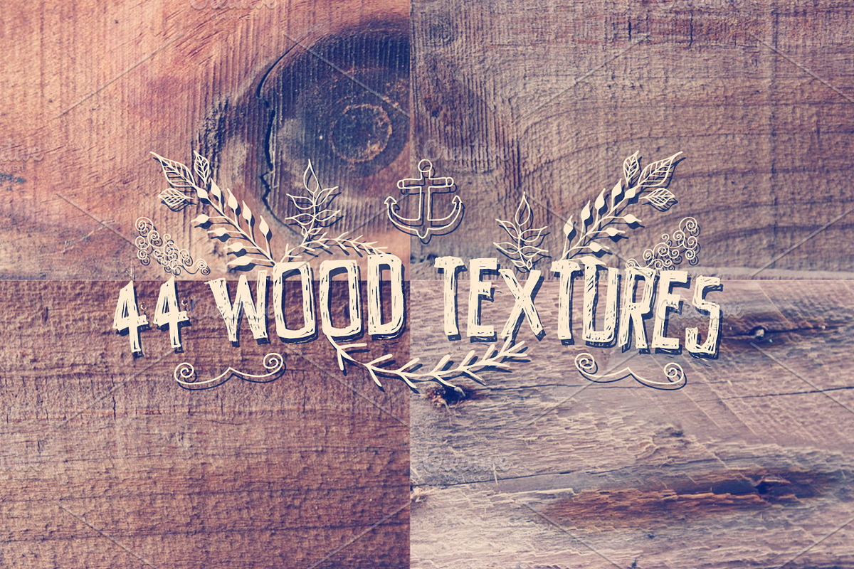 44 Wood Grain Textures preview 3