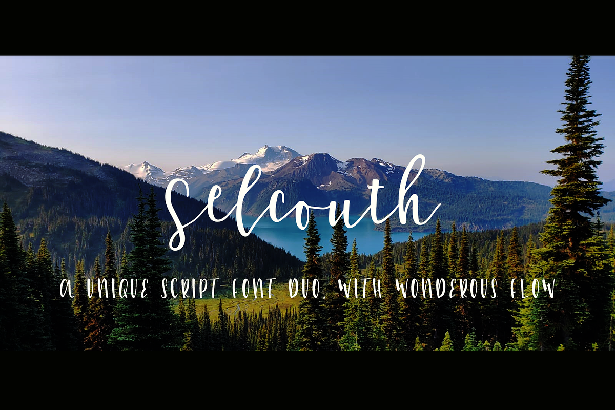 Selcouth Font Duo