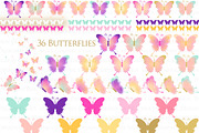 Butterflies and Flowers, an Illustration by Mia's Graphic Design (Thumbnail 6 of 11)