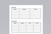 Work Handover Form Template, a Stationery Template by MightyDesign (Thumbnail 4 of 8)