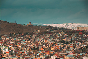 Tbilisi, Georgia. Elevated top, a Graphic by Our Amazing World