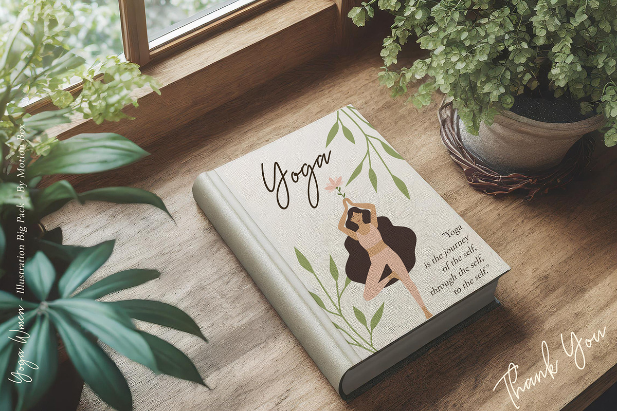 Yoga Women Illustrations Big Pack, a Person Illustration by Motion-Box (Photo 27 of 27)