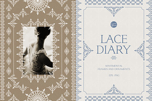 LACE DIARY 01 Vintage Rococo Romance
