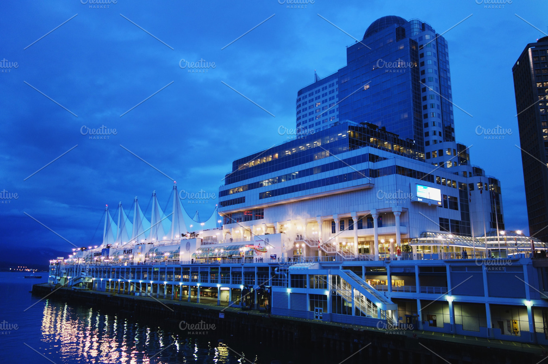 Canada Place at Dusk