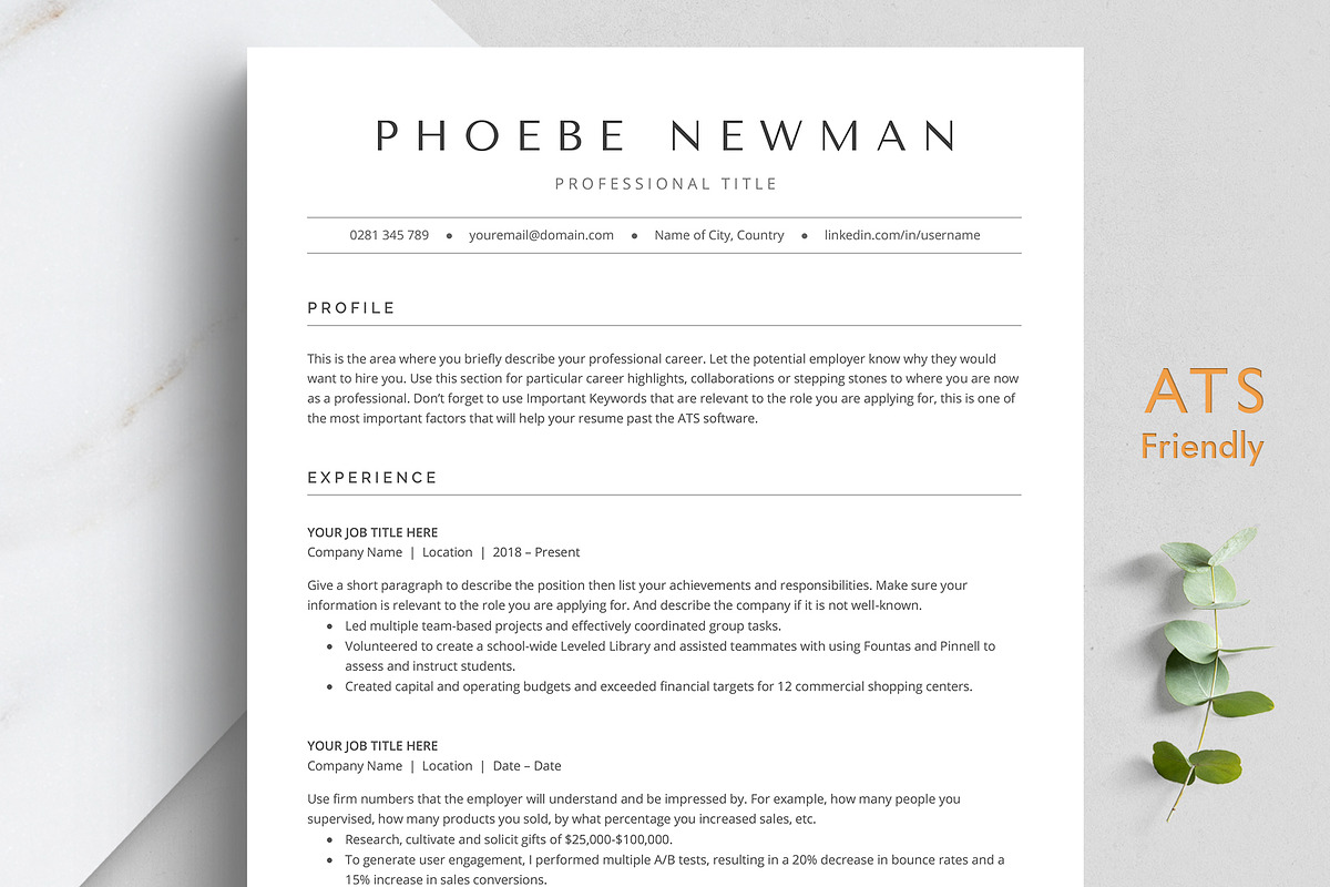 ATS Resume Template
