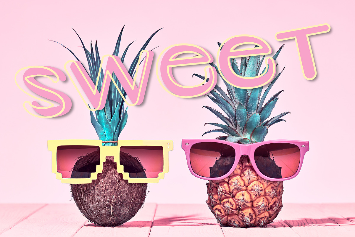 Plantelope - Outlined Font preview 2
