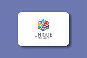 Colorful Hexagon Mosaic Tree Logo, a Branding & Logo Template by EndR_ID (Thumbnail 1 of 4)