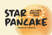 Star Pancake Font