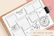 Packing list template, an Illustration by Kate Snitser (Thumbnail 2 of 4)