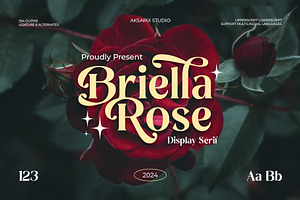 Briella Rose - Elegant Display Serif