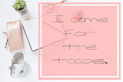 ROWE Skinny Hand Lettered Font, a Handwritten Font by Rhonna Designs (Thumbnail 2 of 5)
