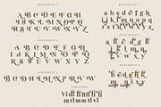 Classical Authentic Font, a Serif Font by senzana (Thumbnail 5 of 15)