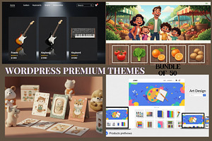 50+Themes WordPress WooCommerce, a WordPress Template by Aban's World