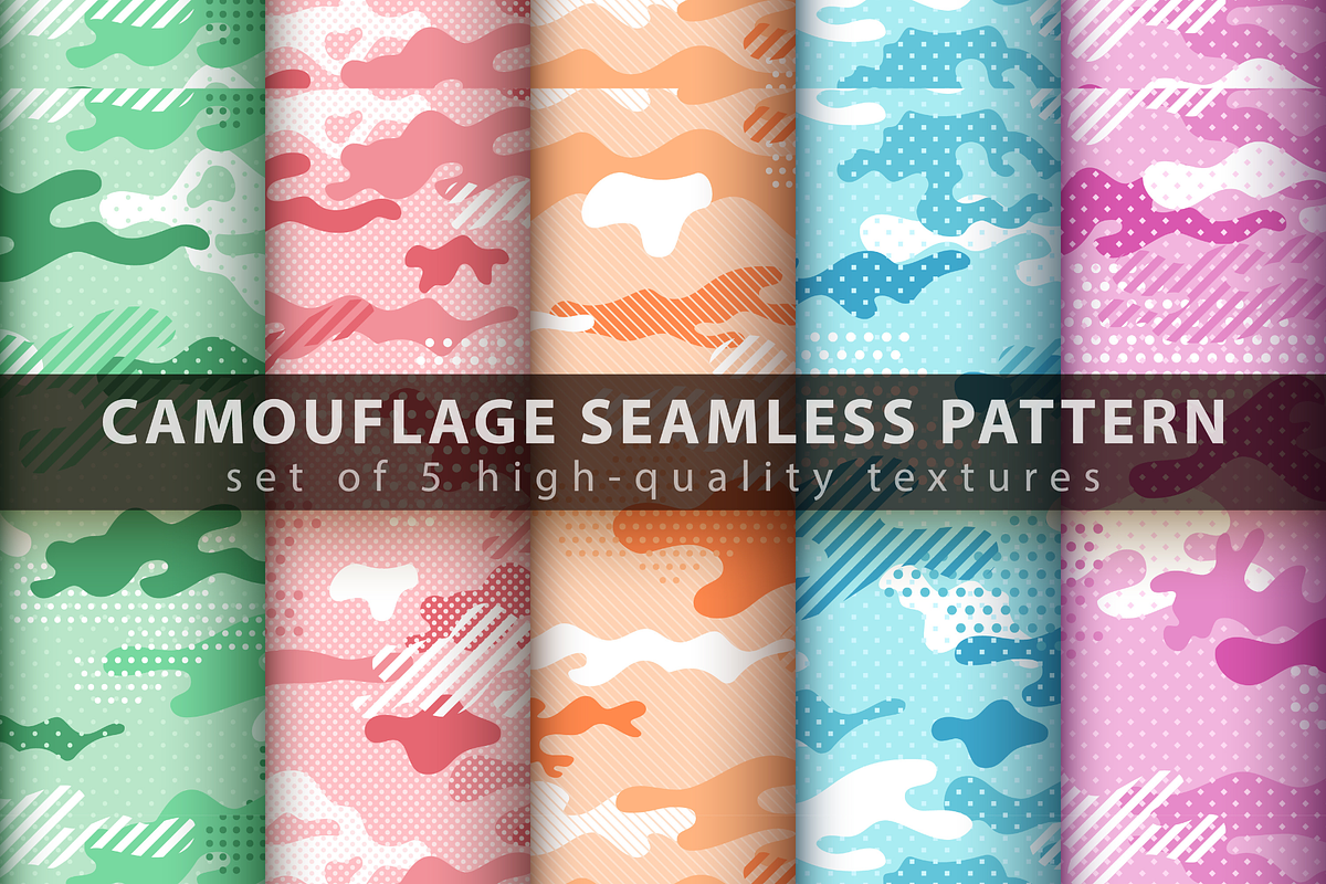 35 Camouflage Military Patterns, a Pattern Graphic by ThePhoton (Photo 6 of 7)
