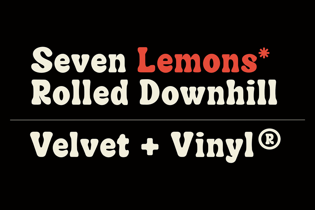 ID Fofley - Soft display typeface, a Serif Font by EKAUNIK DZ (Photo 6 of 8)