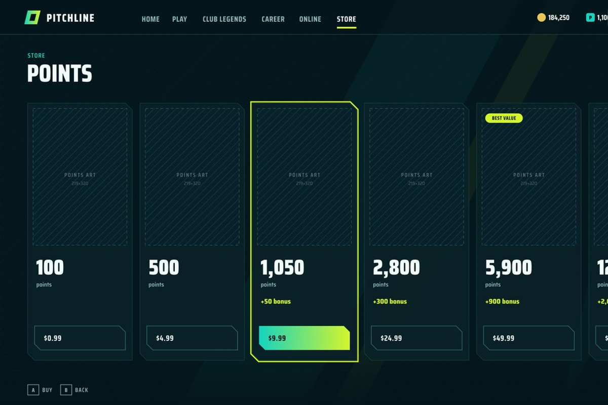 Football Game UI Kit, 100 Screens, an UI Kit Template by pawellpi (Photo 110 of 117)