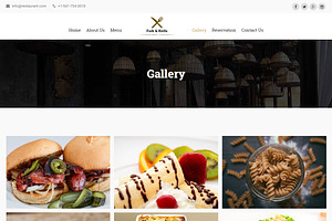 Fork Knife-Restaurant HTML Template