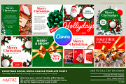 Christmas Canva Template, a Social Media Template by Maioriz Shop (Thumbnail 2 of 3)