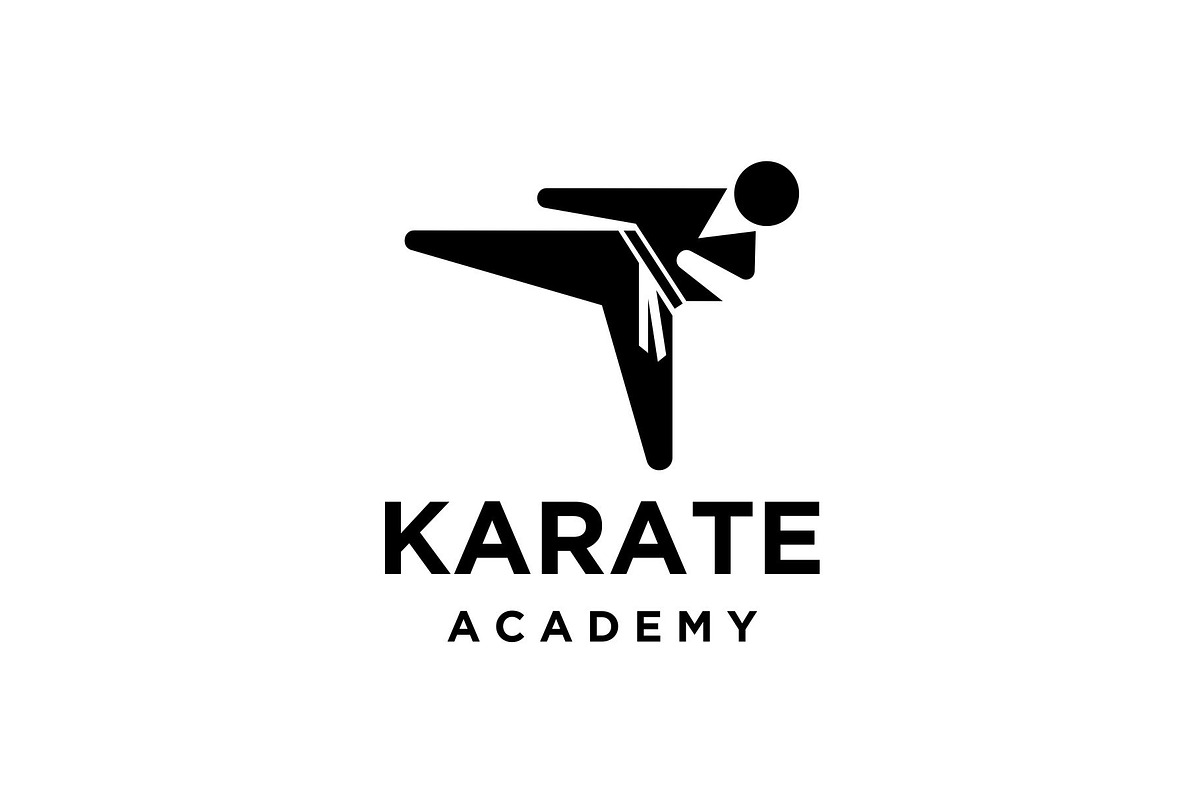 Karate Taekwondo Logo, a Branding & Logo Template by Buqancreative