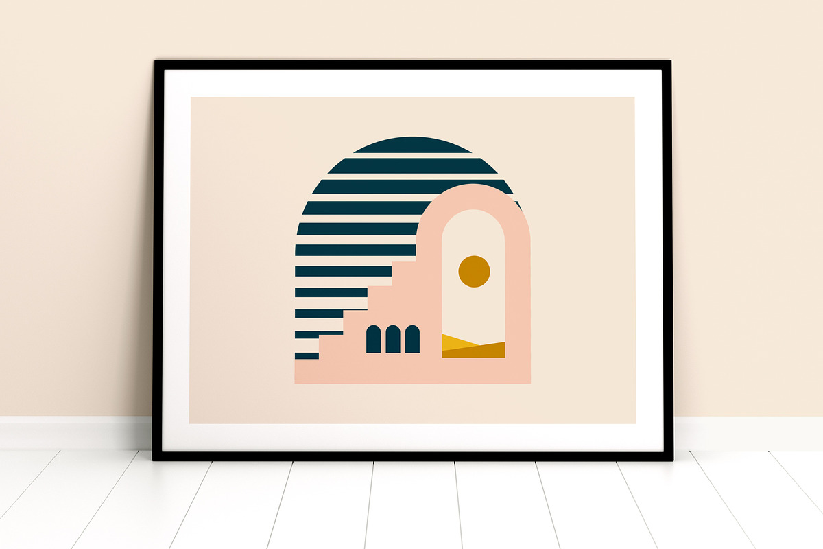 Geometric Boho Stamps Procreate, a Brush Add-On by seamless team (Photo 8 of 9)