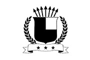 Royal Shield Logo Set, an Illustration by yasushie (Thumbnail 3 of 9)