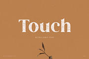Touch | Serif Font, a Serif Font by AngelinaKovel (Thumbnail 1 of 11)
