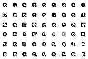 Set of letter Q logo, a Branding & Logo Template by NataliiaVolyk (Thumbnail 2 of 3)