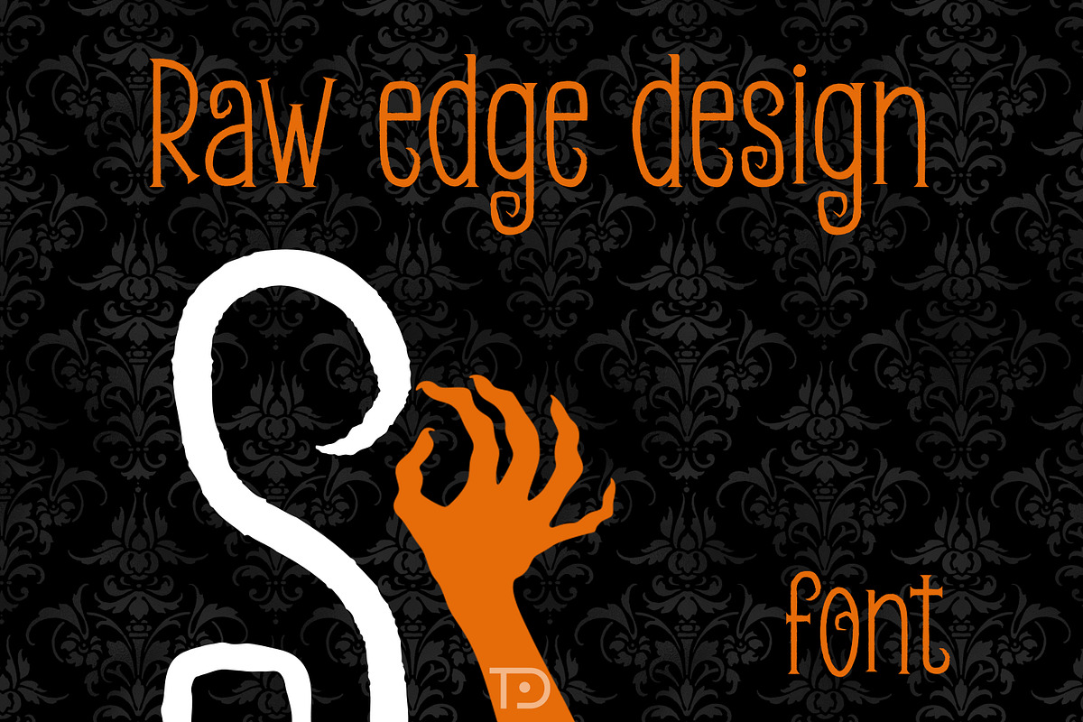 Raw Halloween Font, a Serif Font by Tanondesign (Photo 5 of 6)