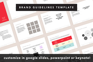 Brand Guidelines EDITABLE TEMPLATE