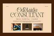 Bungs Elegant Modern Serif Font, a Serif Font by Graphicxell (Thumbnail 3 of 8)
